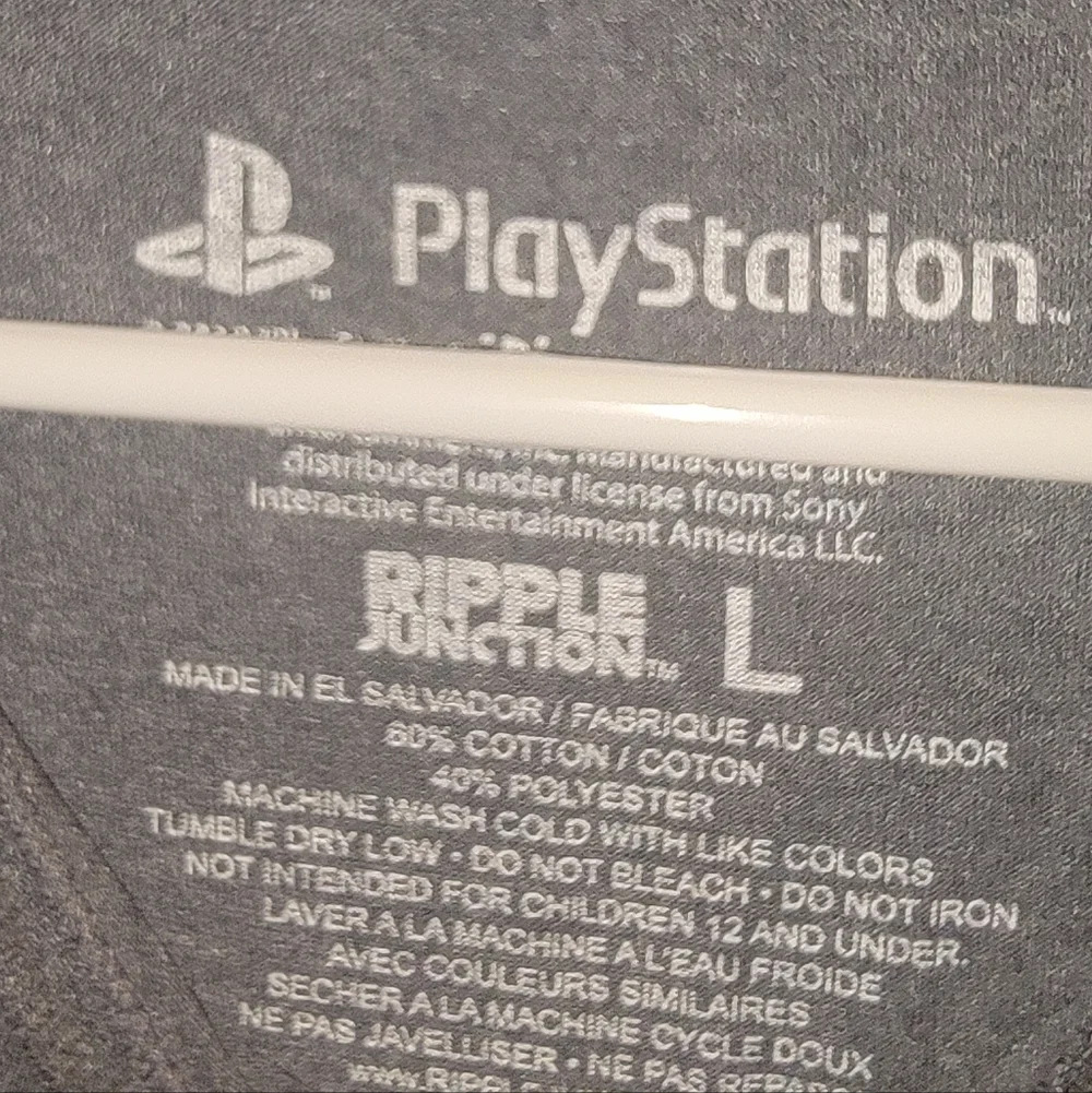 Sony PlayStation Graphic Tee - Gray